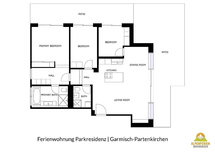 Parkresidenz * ガルミッシュ・パルテンキルヒェン